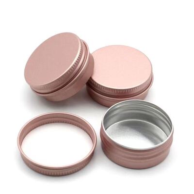 পাইকারি 5g 10g 20g 50g 100g 200g অ্যালুমিনিয়াম জার মেটাল কেস
