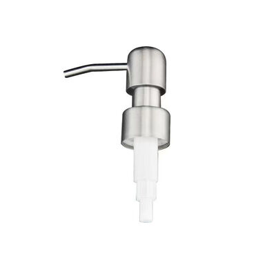 কসমেটিক বোতলের জন্য টেকসই 28 মিমি স্টেইনলেস স্টীল এক্সটারনাল স্প্রিং লোশন ডিসপেনসার পাম্প