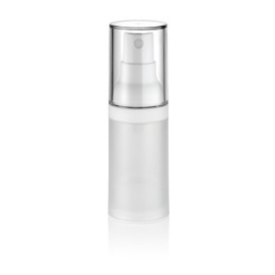 উচ্চ-শেষ 50ml স্বচ্ছ বায়ুহীন বোতল ক্রিম তরল ব্যক্তিগত যত্ন জন্য