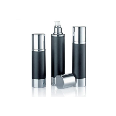 PP/AS/MS সহ ব্যক্তিগত যত্ন শিল্প 30ml প্লাস্টিকের বায়ুহীন পাম্প বোতল