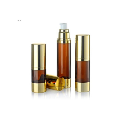 PP/AS/MS সহ ব্যক্তিগত যত্ন শিল্প 30ml প্লাস্টিকের বায়ুহীন পাম্প বোতল