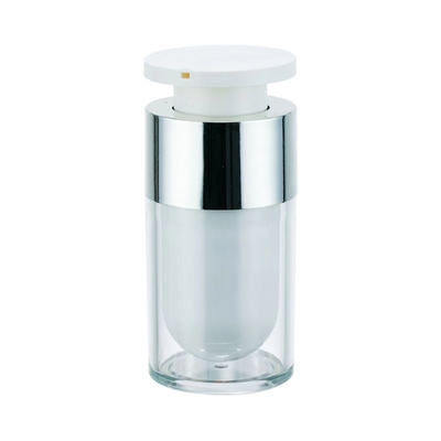 খালি এক্রাইলিক বোতল 15ML 30ML 50ML খালি প্রসাধনী পাত্রে কাস্টমাইজড রং & লোগো