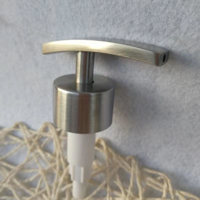 ত্বকের যত্নের লোশন তরলের জন্য ইউভি প্রিন্টিং সহ সিল্ক-প্রেস আল্ট্রা-স্মুথ থ্রেডেড প্লাস্টিক লোশন পাম্প