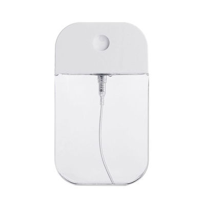 পোর্টেবল কসমেটিক ব্যবহারের জন্য 30 মিলি 50 মিলি পুনরায় পূরণযোগ্য কার্ড আকৃতির পারফিউম স্প্রে বোতল