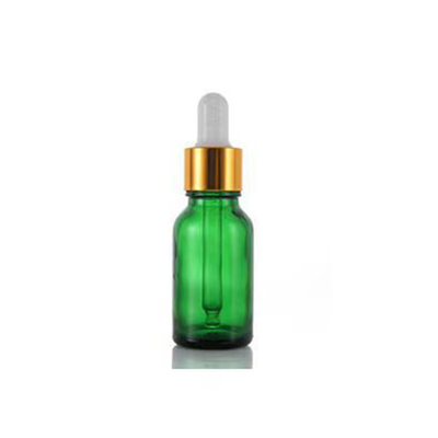 পাইকারি 15ML 30ML 50ML গ্লাস প্রয়োজনীয় তেল বোতল ড্রপকার ক্যাপ এবং গ্লাস পাইপেট সঙ্গে খালি প্যাকেজিং
