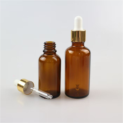 10ml থেকে 100ml এসেন্সিয়াল তেলের জন্য অ্যাম্বার গ্লাসের বোতল