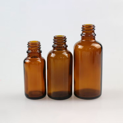 10ml থেকে 100ml এসেন্সিয়াল তেলের জন্য অ্যাম্বার গ্লাসের বোতল