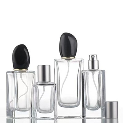 Hotsale 50ML & 100ML গ্লাস স্প্রেয়ার বোতল জন্য সুগন্ধি খালি বর্গক্ষেত্র সুগন্ধি পাত্রে