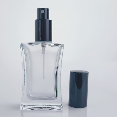 পাইকারি 20ML 30ML & 50ML স্কয়ার গ্লাস পারফিউম বোতল খালি প্যাকেজিং