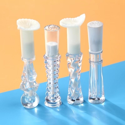 2.4ml খালি পাতলা ঠোঁট গ্লস টিউব অনিয়মিততা কসমেটিক পাত্রে জন্য প্লাস্টিক