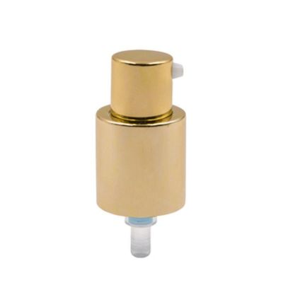 ত্বকের যত্নের প্যাকেজের জন্য ব্যবহৃত সমস্ত অ্যালুমিনিয়াম ২৪/৪১০ উচ্চ-শ্রেণীর ক্রিম ডিসপেন্সার পাম্প