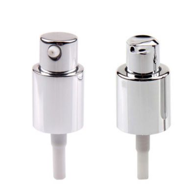 ত্বকের যত্নের প্যাকেজের জন্য ব্যবহৃত সমস্ত অ্যালুমিনিয়াম ২৪/৪১০ উচ্চ-শ্রেণীর ক্রিম ডিসপেন্সার পাম্প