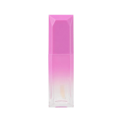স্টক সমর্থন সহ 5ml গ্রেডিয়েন্ট প্লাস্টিক লিপ গ্লস টিউব কাস্টমাইজেশন