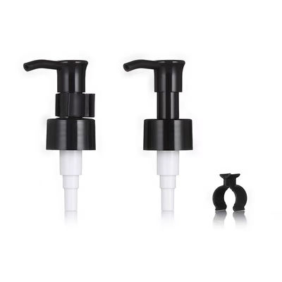 ত্বকের যত্নের জন্য ক্লিপ সহ কাস্টম পিপি লোশন পাম্প 24/28 মিমি