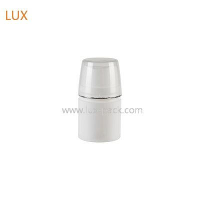 200ml এয়ারলেস পাম্প বোতল 49.2mm স্বচ্ছ AS+PP কসমেটিক প্যাকেজিং