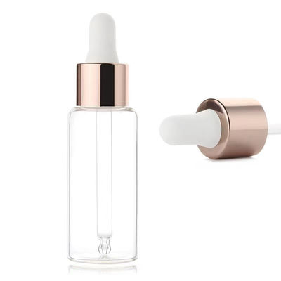 18mm ঘাড়ের সাথে 20ml ফ্রস্টেড গ্লাস এসেন্সিয়াল অয়েল বোতল