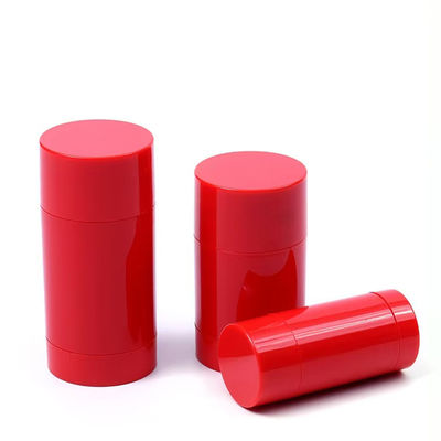 ত্বকের যত্নের জন্য 15g-100g পুনর্ব্যবহারযোগ্য প্লাস্টিকের খালি ডিওডোরেন্ট স্টিক