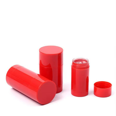 ত্বকের যত্নের জন্য 15g-100g পুনর্ব্যবহারযোগ্য প্লাস্টিকের খালি ডিওডোরেন্ট স্টিক