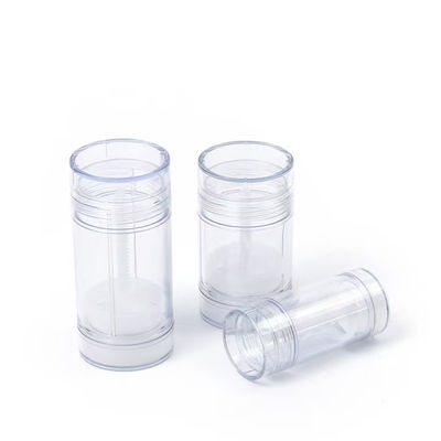 ত্বকের যত্নের জন্য 15g-100g পুনর্ব্যবহারযোগ্য প্লাস্টিকের খালি ডিওডোরেন্ট স্টিক