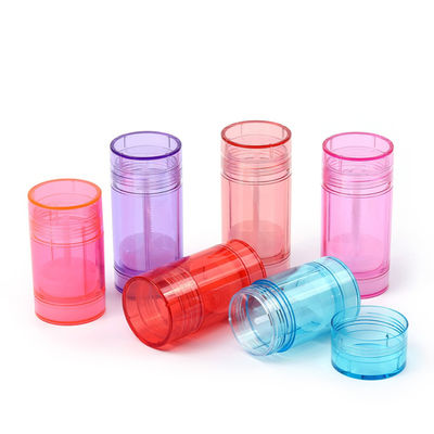 15g-100g প্লাস্টিকের খালি ডিওডোরেন্ট স্টিক বাম, ত্বক পরিচর্যার জন্য