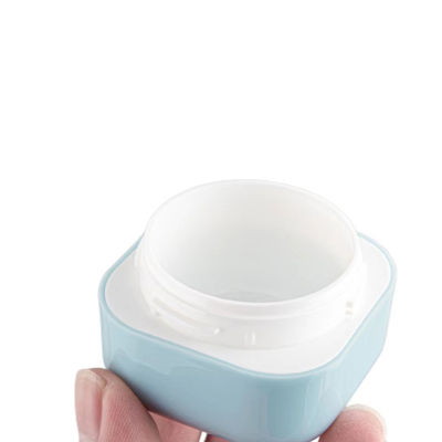 কাস্টম প্লাস্টিক পিপি স্কয়ার ক্রিম জার 20g থেকে 100g