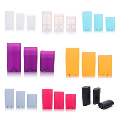 35/50/75g খালি পুনরায় পূরণযোগ্য ডিওডোরেন্ট মলম বোতল সলিড ডিওডোরেন্ট বডি মলম এবং সলিড পারফিউমের জন্য উপযুক্ত