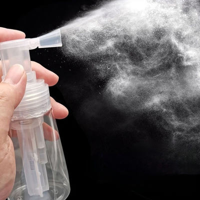 চুলের যত্নের পণ্যের জন্য 35ml-180ml ক্ষমতা সহ কাস্টমাইজড প্লাস্টিক পাউডার স্প্রে বোতল যাতে পাউডার স্প্রে প্রক্রিয়া রয়েছে