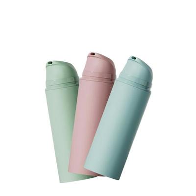 নতুন স্টাইল প্লাস্টিক পিপি এয়ারলেস পাম্প বোতল, কাস্টমাইজড প্রিন্টিং এবং ভ্যাকুয়াম পাম্প সহ