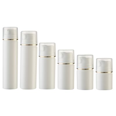 কাস্টমাইজড রঙের পিপি এয়ারলেস পাম্প বোতল 100% ইভাকুয়েশন এবং টেকসই হালকা ডিজাইনের জন্য ভ্যাকুয়াম পাম্প সহ