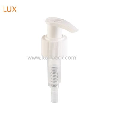 304 Spring Plastic Lotion Pump with A Type Cap and Matt Closure for Secure Leak-proof Dispensing