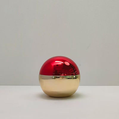 5g/25g/50g/80g ডাবল লেয়ার গোলাকার বল আকৃতির প্লাস্টিকের ক্রিম জার স্কিনকেয়ার এবং সৌন্দর্য পণ্য