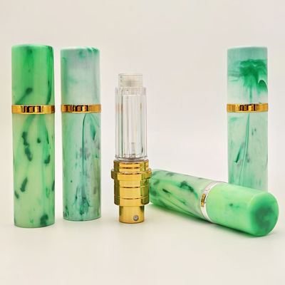 মার্জিত মার্বেল প্যাটার্নযুক্ত সারফেস এ বি এস ৫ মিলি পারফিউম বোতল, স্প্রে বটম ফিলিং সহ, অত্যন্ত জনপ্রিয়, কাস্টমাইজেশন সমর্থন করে