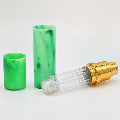 মার্জিত মার্বেল প্যাটার্নযুক্ত সারফেস এ বি এস ৫ মিলি পারফিউম বোতল, স্প্রে বটম ফিলিং সহ, অত্যন্ত জনপ্রিয়, কাস্টমাইজেশন সমর্থন করে