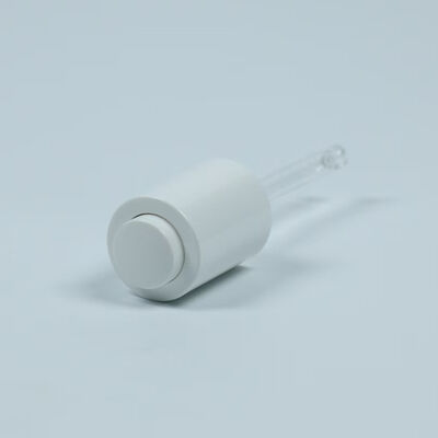 Common Used 18mm 20mm 24mm Plastic Press Dropper with Customized Glass Tube