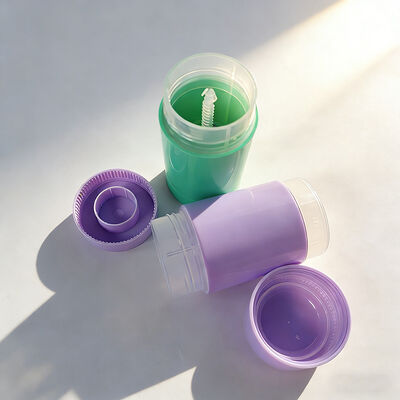 পাইকারি 30g 50g 75g 100g পিপি কসমেটিক গ্রেড খালি ডিওডোর্যান্ট স্টিক টিউব কাস্টমাইজড সিলেক্সক্রিন প্রিন্ট সহ