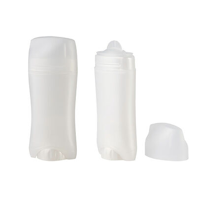 পাইকারি ৪৫ গ্রাম ৭৫ গ্রাম ফুড-গ্রেড পিপি টুইস্ট-আপ ডিজাইন খালি ডিওডোরেন্ট স্টিক টিউব কন্টেইনার