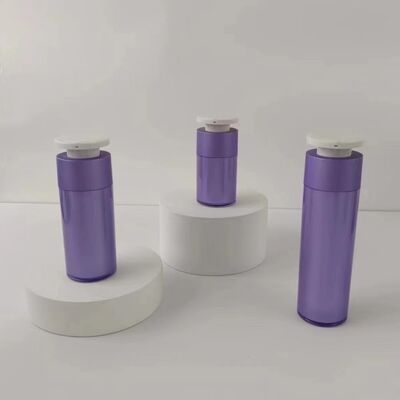 কসমেটিক লশনের জন্য কাস্টমাইজড সিল্কস্ক্রিন প্রিন্ট এবং লিকপ্রুফ ডিজাইনের সাথে হার্ট ফর্ম অ্যাক্রিলিক এয়ারলেস পাম্প বোতল