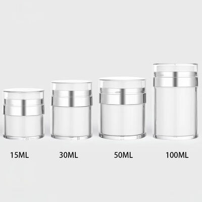 Wholesale Luxury Airless Jar with Leak-proof No Waste Design and Matte/Glossy Finish for Cosmetic Cream