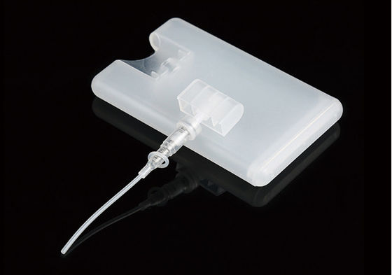 স্বচ্ছ পারফিউম পাম্প স্প্রেয়ার 20ml প্লাস্টিক ক্রেডিট কার্ড স্প্রে বোতল