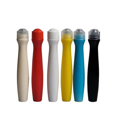 অপরিহার্য তেল এবং কসমেটিক্সের জন্য পোর্টেবল স্টেইনলেস স্টীল রোলার বল 10/15 মিলি রোল-অন বোতল