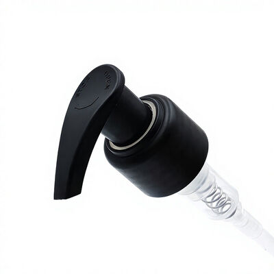 Wholesale Matte Black Lotion Pump with Left Right Lock and On-Off Function for Cosmetic Bottles