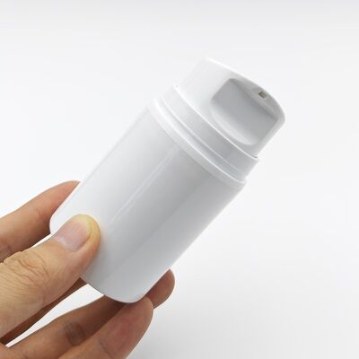 Customized Plastic 50g PP Airless Bottle with Vacuum Lotion Pump for Cosmetic Packaging