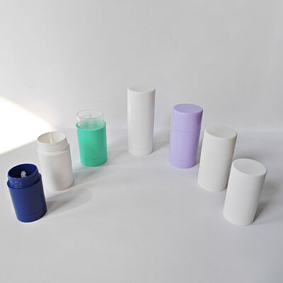 Wholesales 30g 50g 75g &100g Plastic PP Cylinder Deodorant Stick Tube