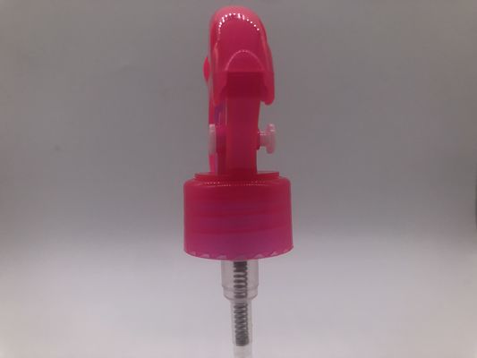 Dark Pink Non Spill Mini Trigger Sprayer with 24/410 Neck Size for Household Cleaning