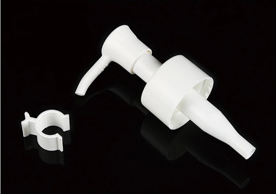 ত্বকের যত্নের জন্য ক্লিপ সহ কাস্টম পিপি লোশন পাম্প 24/28 মিমি